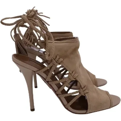 Suede sandals , female, Sizes: 6 UK - Aquazzura - Modalova