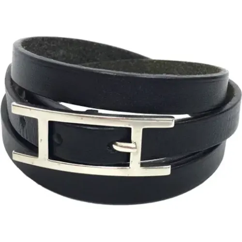 Pre-owned Hermès leather bracelet , female, Sizes: ONE SIZE - Hermès Vintage - Modalova