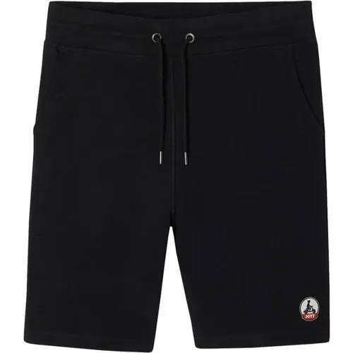 Organische Baumwollshorts - Schwarzer lässiger Stil , Herren, Größe: 3XL - JOTT - Modalova