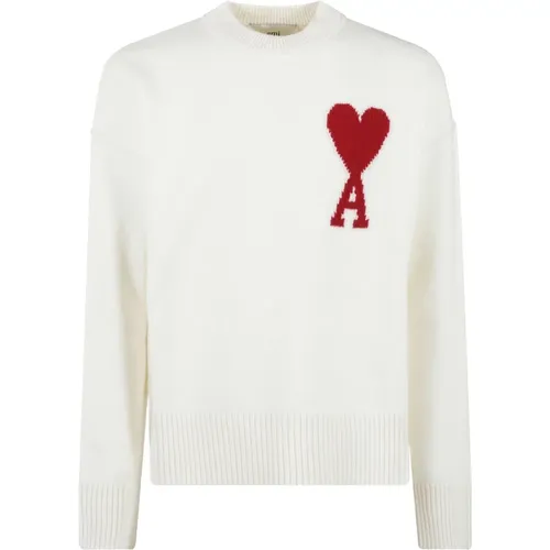 Stylish Knitwear for Men , male, Sizes: XL - Ami Paris - Modalova