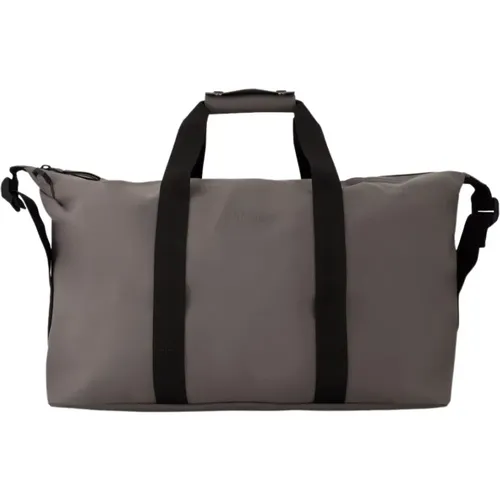 Versatile Grey Synthetic Hilo Bag , unisex, Sizes: ONE SIZE - Rains - Modalova