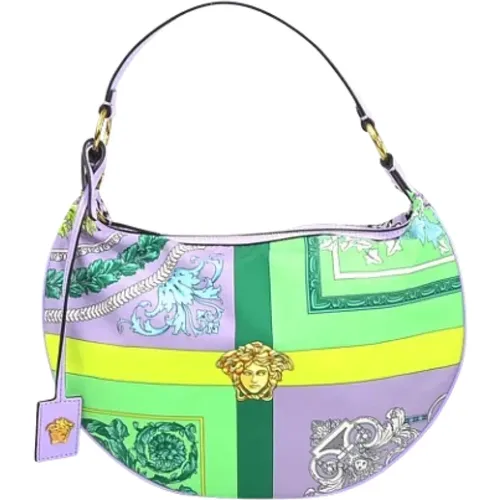 Pre-owned Nylon handbags , female, Sizes: ONE SIZE - Versace Pre-owned - Modalova