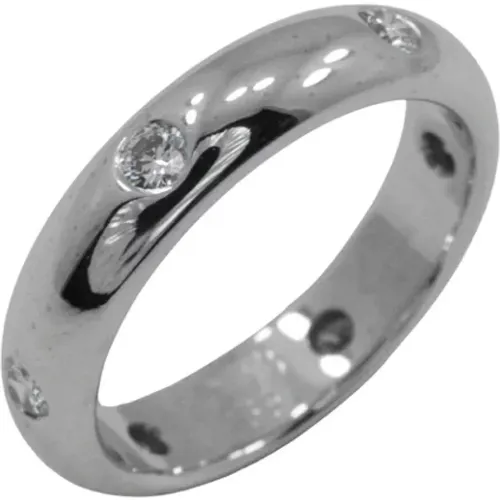 Pre-owned White Gold rings , female, Sizes: ONE SIZE - Cartier Vintage - Modalova