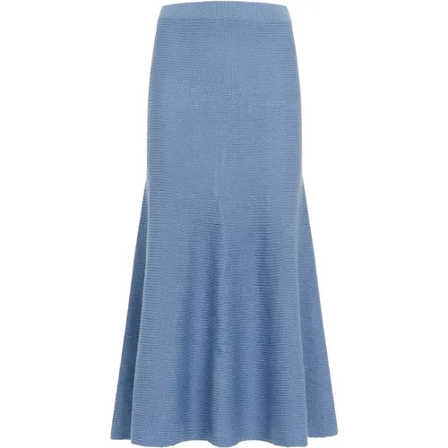 Light Denim Manni Skirt , female, Sizes: M, S - Gabriela Hearst - Modalova