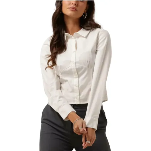 Weiße Bluse Harrisonmd Shirt , Damen, Größe: M - Modström - Modalova
