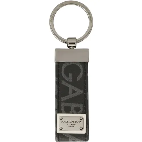 Schwarze Schlüsselanhänger von Dolce Gabbana , Herren, Größe: ONE Size - Dolce & Gabbana - Modalova