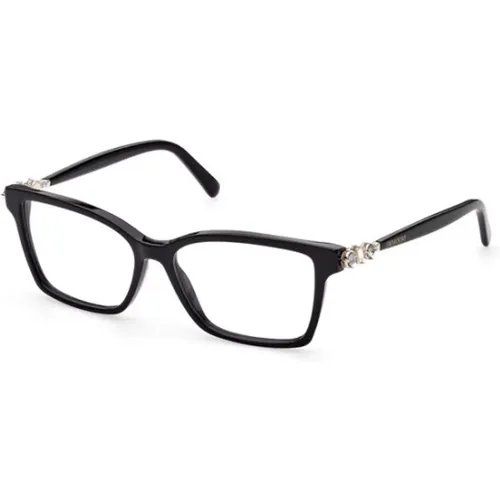 Glossy Frame Stylish Glasses , unisex, Sizes: 54 MM - Swarovski - Modalova