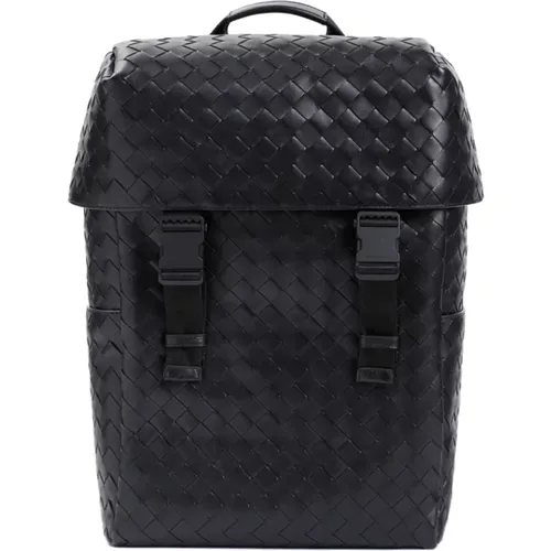 Leather Backpack Bucket Bag , male, Sizes: ONE SIZE - Bottega Veneta - Modalova