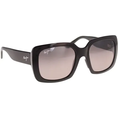 Iconic Two Steps Sunglasses for Women , female, Sizes: 55 MM - Maui Jim - Modalova