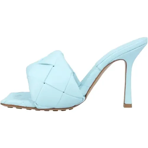 Leather heels , female, Sizes: 5 1/2 UK - Bottega Veneta - Modalova