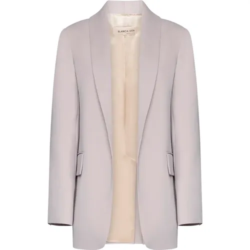 Stylish Jackets with Sciall Detail , female, Sizes: XS, M, L, 2XS, S - Blanca Vita - Modalova