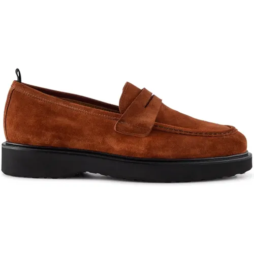 Casual Suede Loafer , Herren, Größe: 43 EU - Shoe the Bear - Modalova