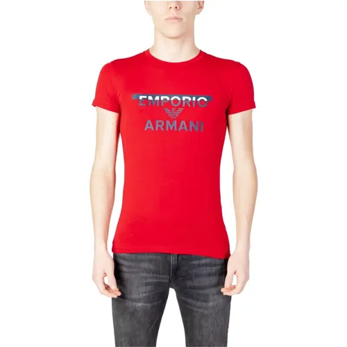 Herren Unterwäsche T-Shirt , Herren, Größe: L - Emporio Armani - Modalova