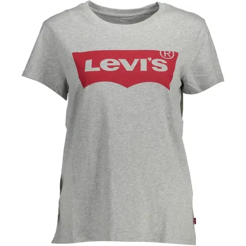 Levi's , Logo Print T-Shirt , female, Sizes: XL, L, XS, S - Levis - Modalova