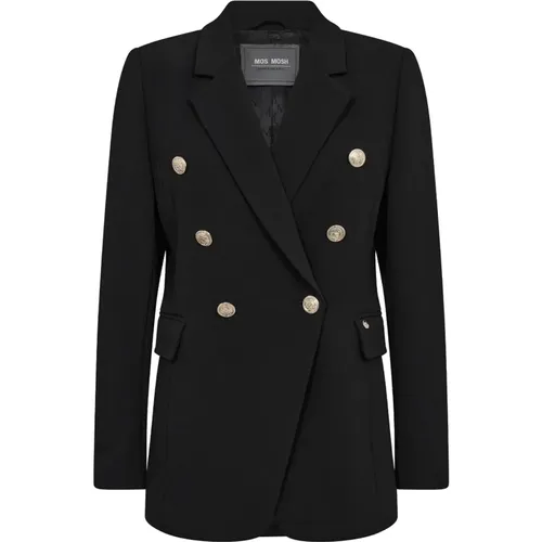 Classic Blazer with Flap Pockets , female, Sizes: XS, M, L, 2XL, S, XL - MOS MOSH - Modalova