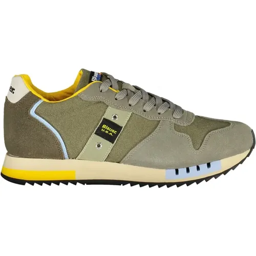 Stylish Sneakers for Men , male, Sizes: 9 UK, 10 UK - Blauer - Modalova