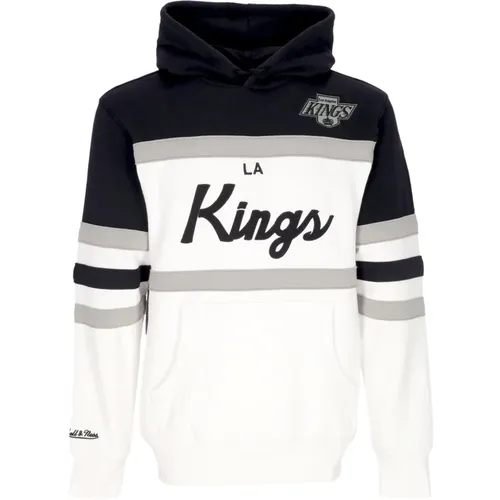 NHL Head Coach Hoodie Los Angeles Kings , male, Sizes: M, L, S, XL - Mitchell & Ness - Modalova