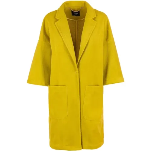 Wasabi Coat , female, Sizes: M - Fracomina - Modalova
