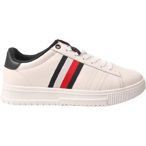 Sneakers , male, Sizes: 8 UK, 12 UK, 9 UK, 6 UK, 10 UK, 11 UK - Tommy Hilfiger - Modalova