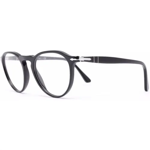 Klassische Schwarze Optische Brille - Persol - Modalova
