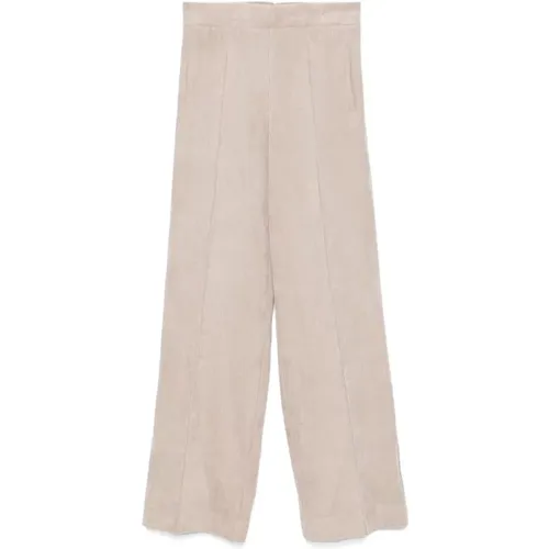 Taupe Cordhose Mit Weitem Bein - D.Exterior - Modalova