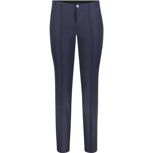 Anna Bistretch PA Men`s Suit Trousers , male, Sizes: W34 - MAC - Modalova