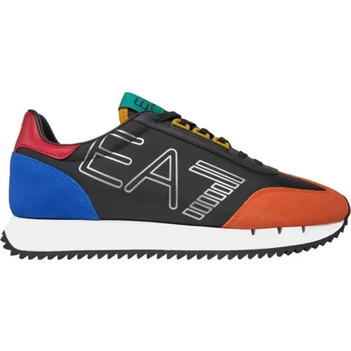 Sneakers , Herren, Größe: 41 1/2 EU - Emporio Armani EA7 - Modalova