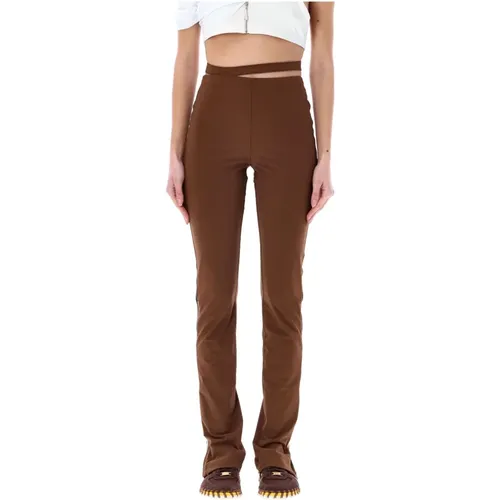 Cacao Trousers Ss24 , female, Sizes: XS, 2XS - Nike - Modalova