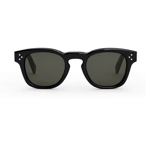 Quadratische Sonnenbrille mit grauen Gläsern , Damen, Größe: ONE Size - Celine - Modalova