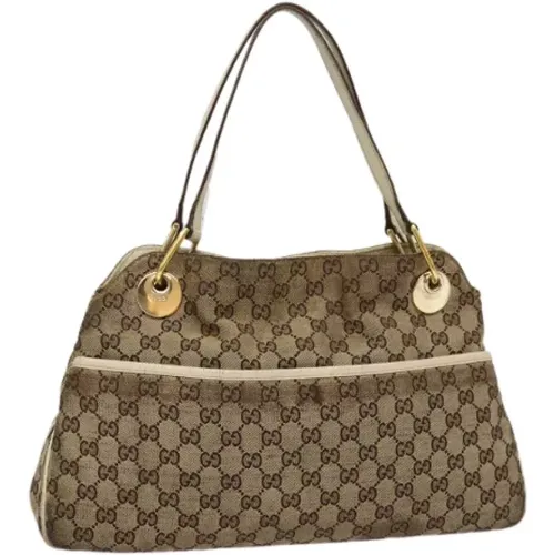 Pre-owned Canvas gucci-bags , female, Sizes: ONE SIZE - Gucci Vintage - Modalova