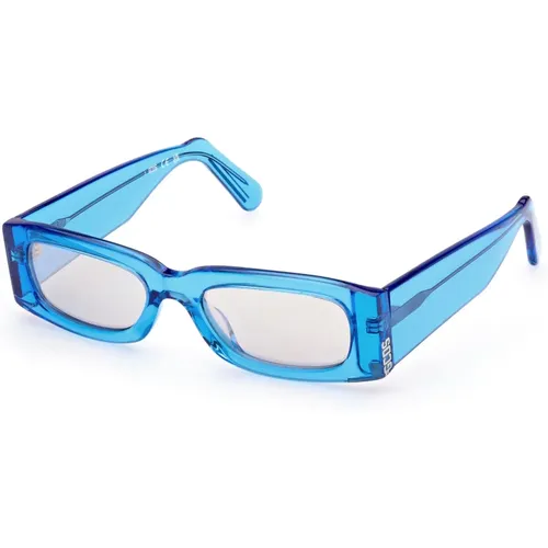 Stilvolle Sonnenbrille in Farbe 90L,Stylische Sonnenbrille in Marineblau,Modische Sonnenbrille in Farbe 25S - Gcds - Modalova