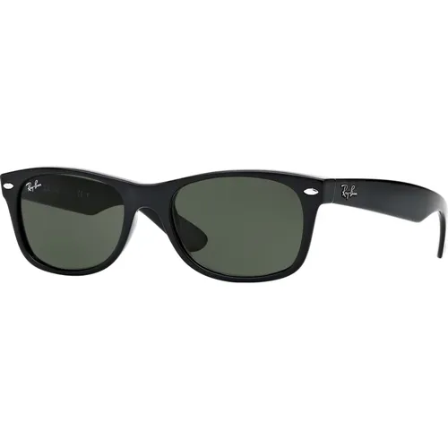 New Wayfarer Sonnenbrille Schwarz Grün , Herren, Größe: 52 MM - Ray-Ban - Modalova