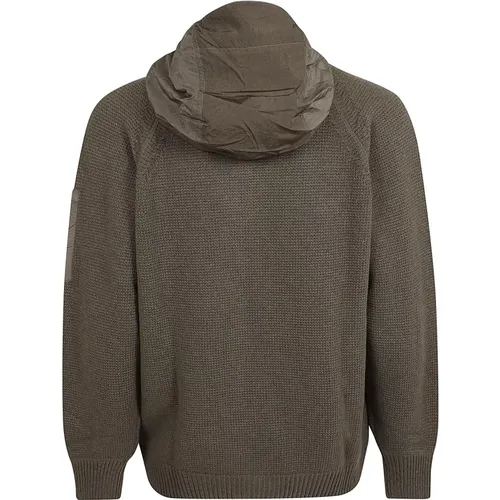 Luxuriöser Wollpullover in Nude-Neutralen , Herren, Größe: L - C.P. Company - Modalova