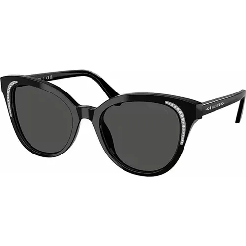 Dark Frame Sunglasses Sk6031 100187 , female, Sizes: 53 MM - Swarovski - Modalova