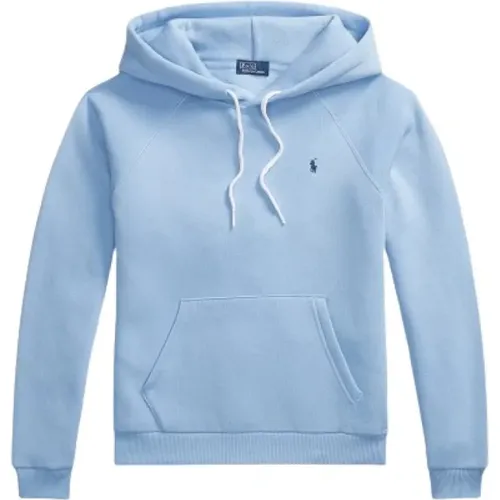 Weicher Baumwollkapuzenpullover , Damen, Größe: XS - Polo Ralph Lauren - Modalova