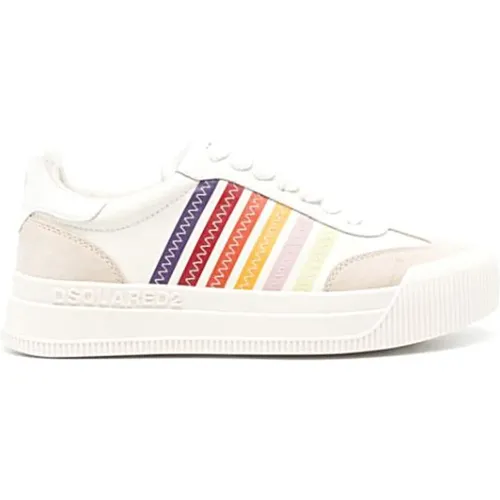 Bequeme Sneakers für Männer und Frauen , Damen, Größe: 37 EU - Dsquared2 - Modalova