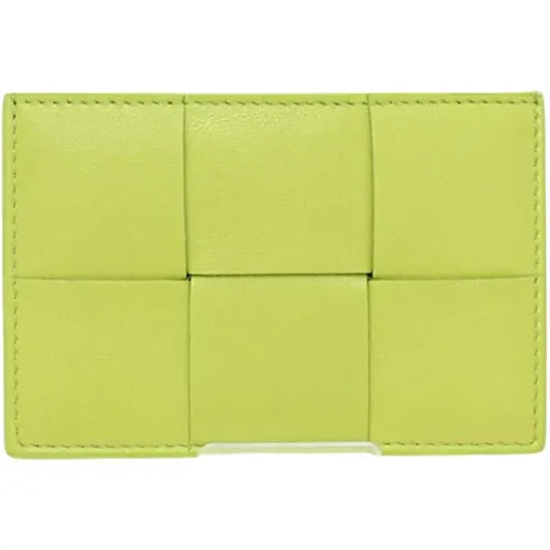 Pre-owned Leather wallets , female, Sizes: ONE SIZE - Bottega Veneta Vintage - Modalova