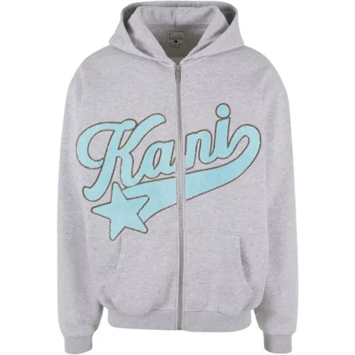 Star Logo Baumwoll Sweatshirt Herbst/Winter 2024 - Karl Kani - Modalova