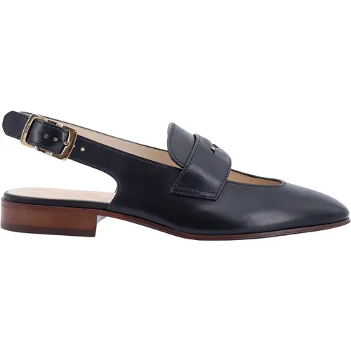 Loafer Shoes with Metal Detail , female, Sizes: 3 1/2 UK - TOD'S - Modalova