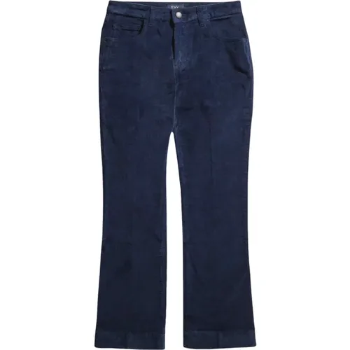 Flared Jeans , female, Sizes: W25 - Fay - Modalova