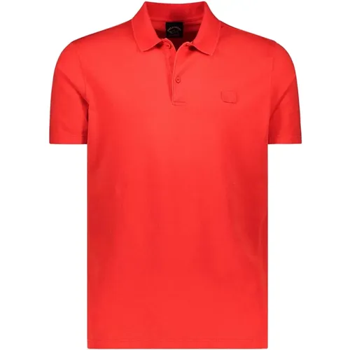 Herren Logo Polo Shirt , Herren, Größe: M - PAUL & SHARK - Modalova