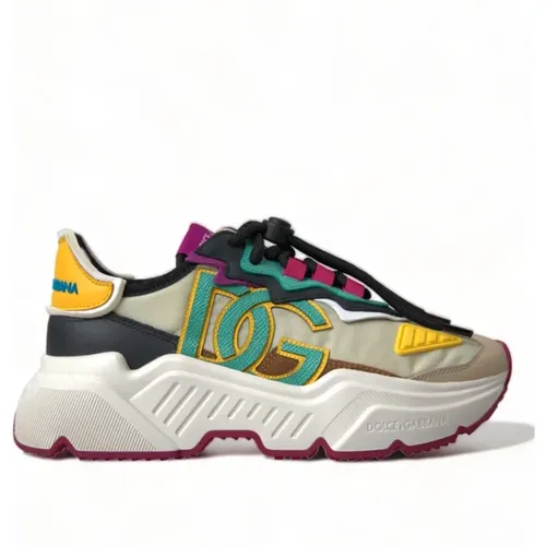 Colorful Rubber Sneakers , female, Sizes: 3 UK - Dolce & Gabbana - Modalova