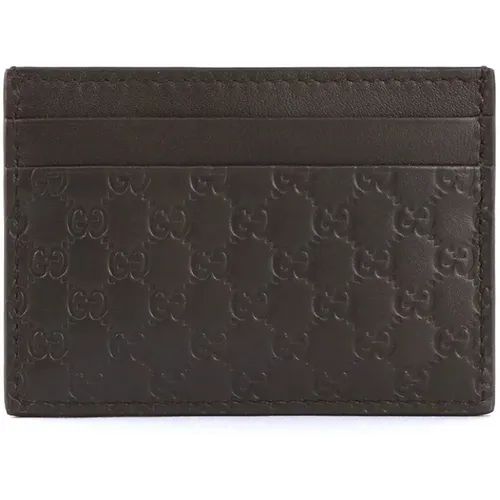 Wallet/Card Holder , male, Sizes: ONE SIZE - Gucci - Modalova