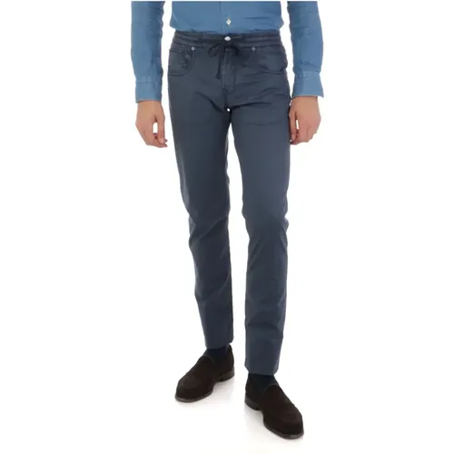 Men Clothing Trousers Ss23 , male, Sizes: W30 - Incotex - Modalova