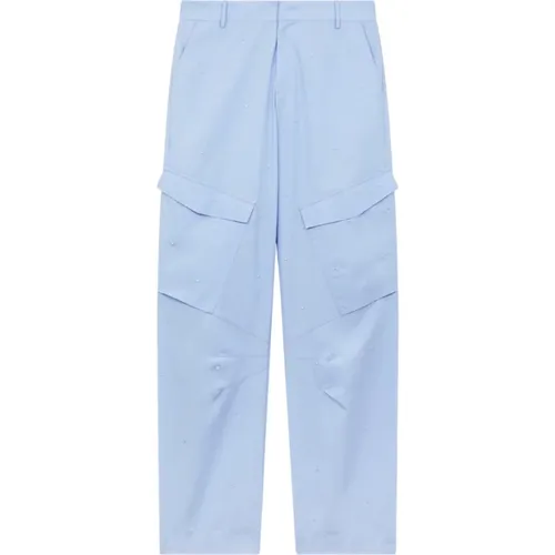 Klare blaue Hose , Damen, Größe: W27 - Dondup - Modalova