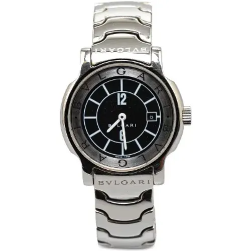 Pre-owned Metal watches , female, Sizes: ONE SIZE - Bvlgari Vintage - Modalova