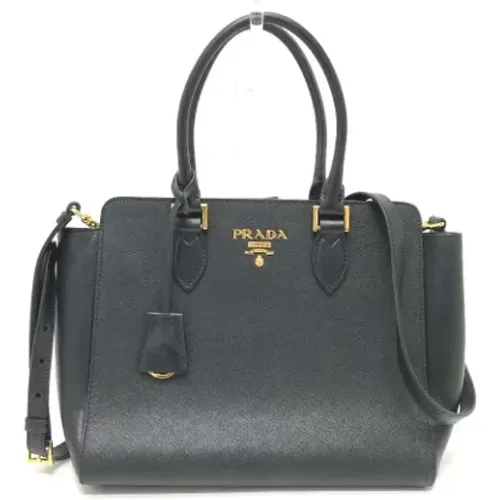 Pre-owned Leather prada-bags , female, Sizes: ONE SIZE - Prada Vintage - Modalova