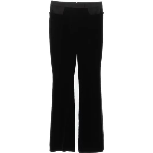 Ausgestellte Baumwoll-Velvet Tuxedo Hose - Tom Ford - Modalova