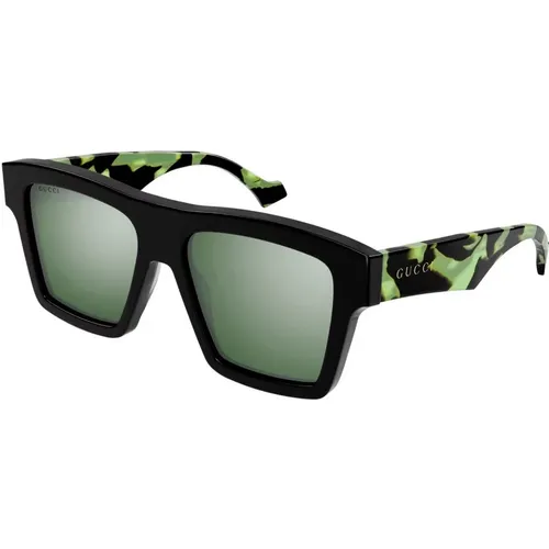 Modern Sunglasses in Color 013 , female, Sizes: 55 MM - Gucci - Modalova