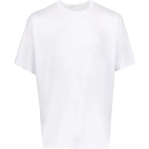 T-Shirt mit Logo-Print hinten , Herren, Größe: XL - Comme des Garçons - Modalova